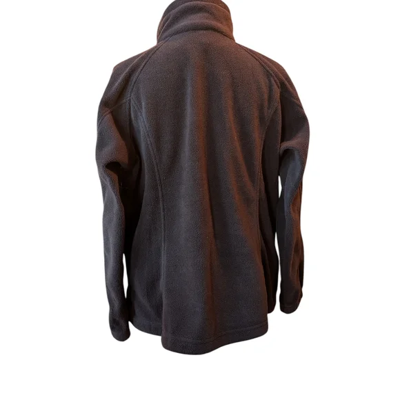 EUC Columbia Women's Black Fleece Jacket - Picture 4 of 6